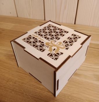 Geschenke und Schmuckbox mit Motiv Nr.3 113x107x70mm